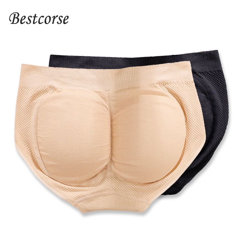 Agregar cojín para mejorar las nalgas, calzones triangulares, levantamiento  de cadera, miel, melocotón, espesamiento de cadera, almohadilla fija para  nalgas falsas, calzoncillos - AliExpress