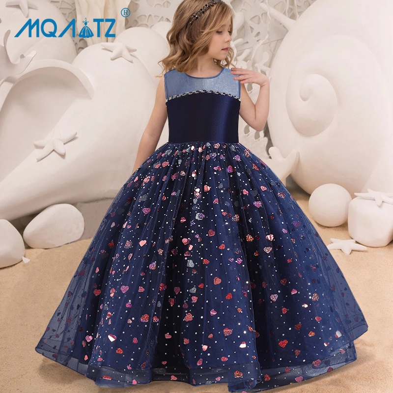 MQATZ Ni os Vestido De Noche Para Ni as Disfraz Fiesta Elegante