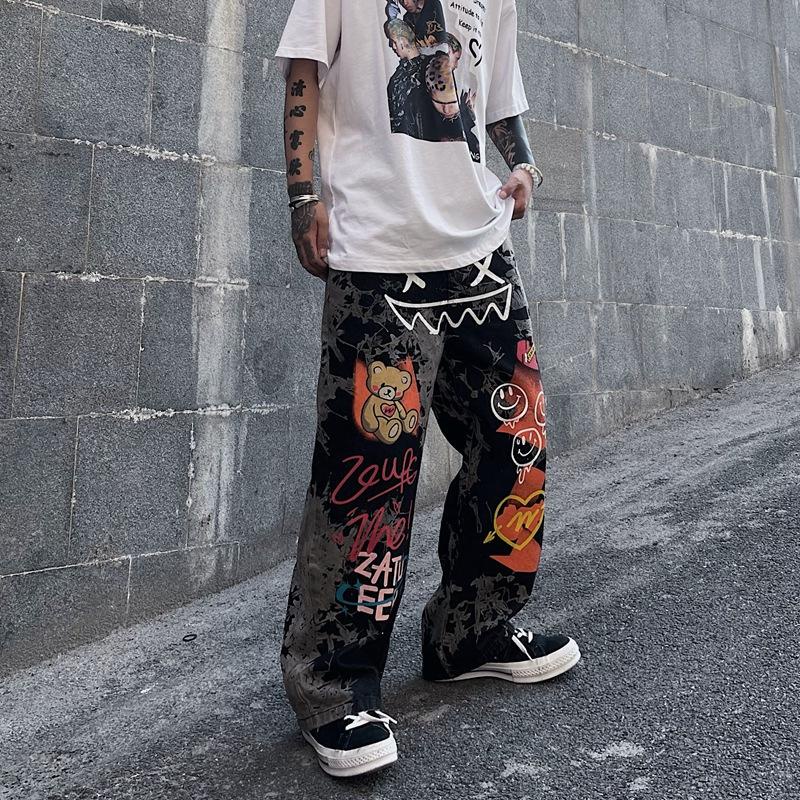 Pantalones tie dye online hombre