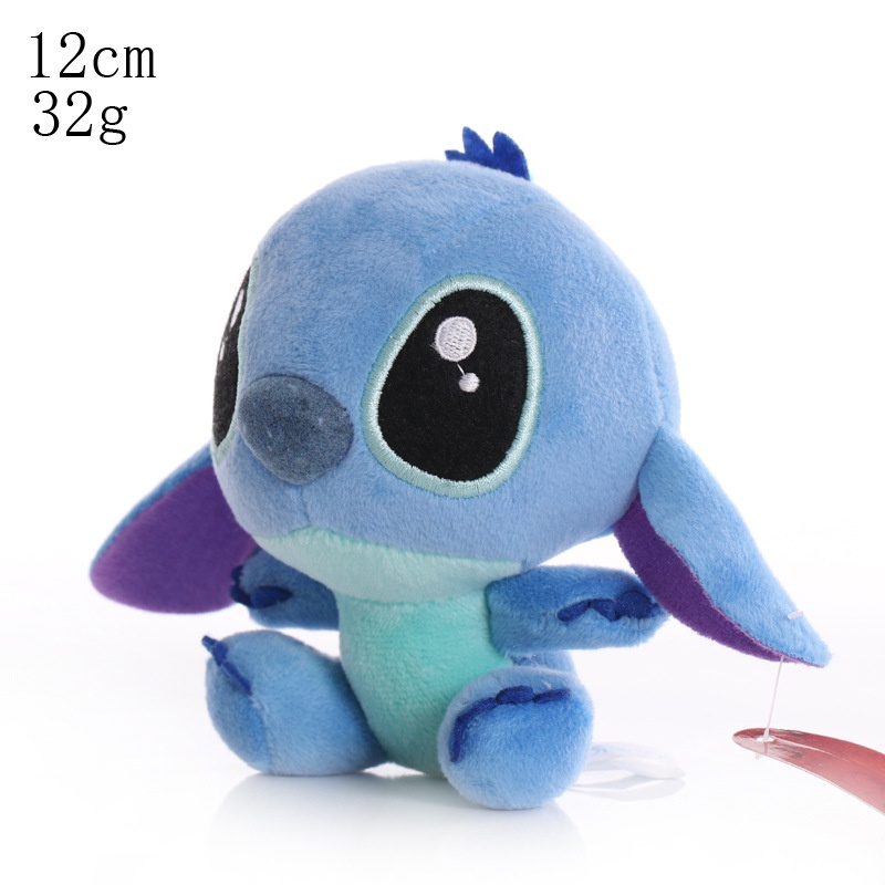 12/20cm Disney Lilo Stitch Pareja Modelos De Peluche Lindo Muñecas