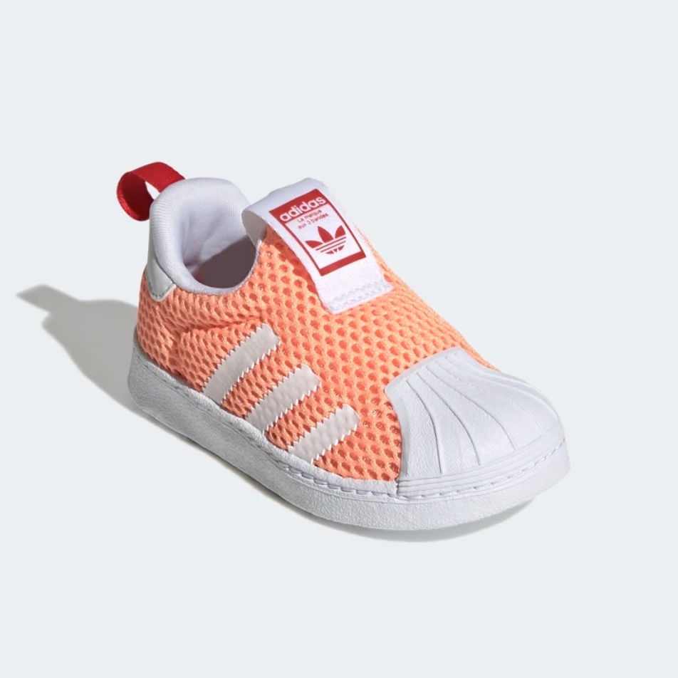 ORIGINAL Adidas Superstar 360 naranja malla zapatos para ni os