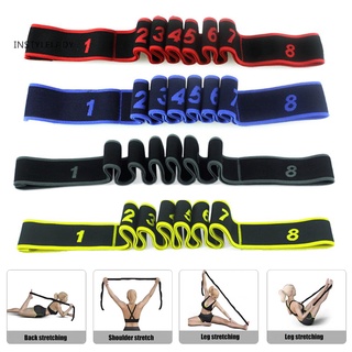 Banda de resistencia para Fitness, cuerda de tracción, banda elástica de  Yoga, cinturón de entrenamiento mejorado