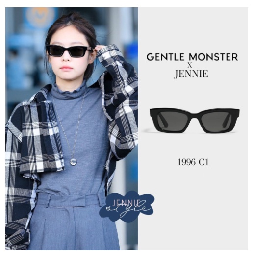 Gentle Monster JENNIE-1996 01 Gafas De Sol Para Mujer Puede Elegir
