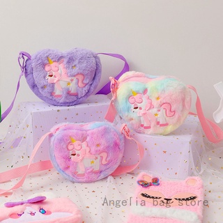 Bolso de mano con diseño de unicornio para niñas