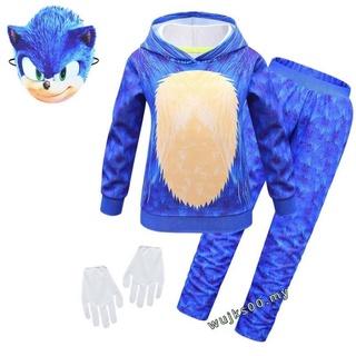 Sonic The Hedgehog Kids Game Disfraces De Personajes Niños Niñas Halloween  Cosplay Tema Fiesta Juego De Rol Traje De