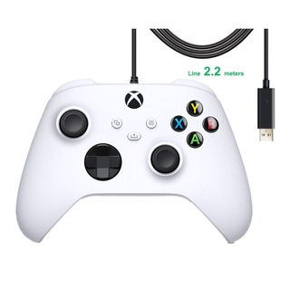 Mando inalámbrico para Xbox One, 2.4G Inalámbrico Gamepad  Controlador,Joystick Inalámbrico Compatible con Xbox One/Xbox One S/Xbox  One X/Xbox Series X/PS3/PC(White) : : Videojuegos