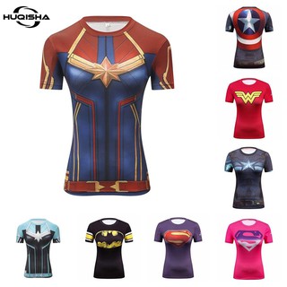 béisbol damnificados Manga camisetas superheroes mujer Ofertas En Línea, 2023 | Shopee Colombia