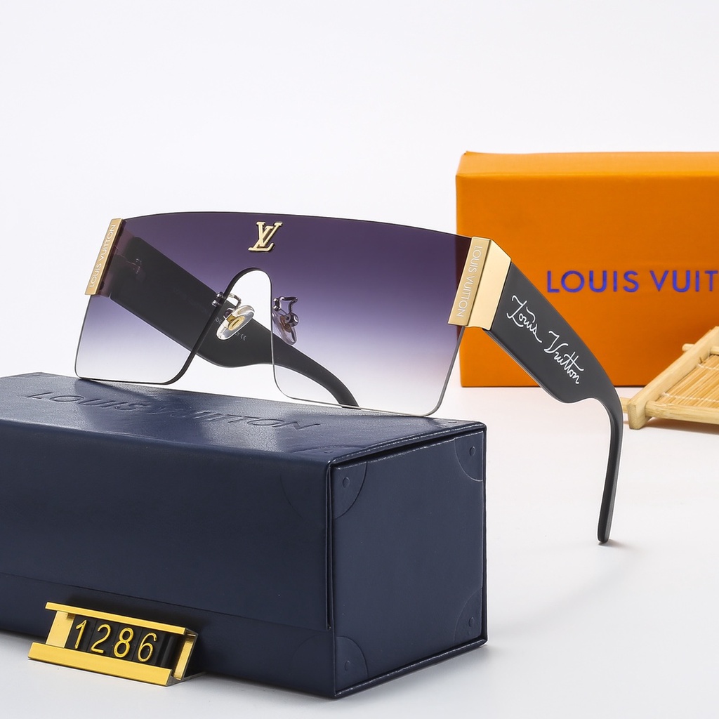 Lv Louis Vuitton Moda De Lujo No . 1 Lentes De Sol UV400 De Sin Marco Para  Hombre Y Mujer