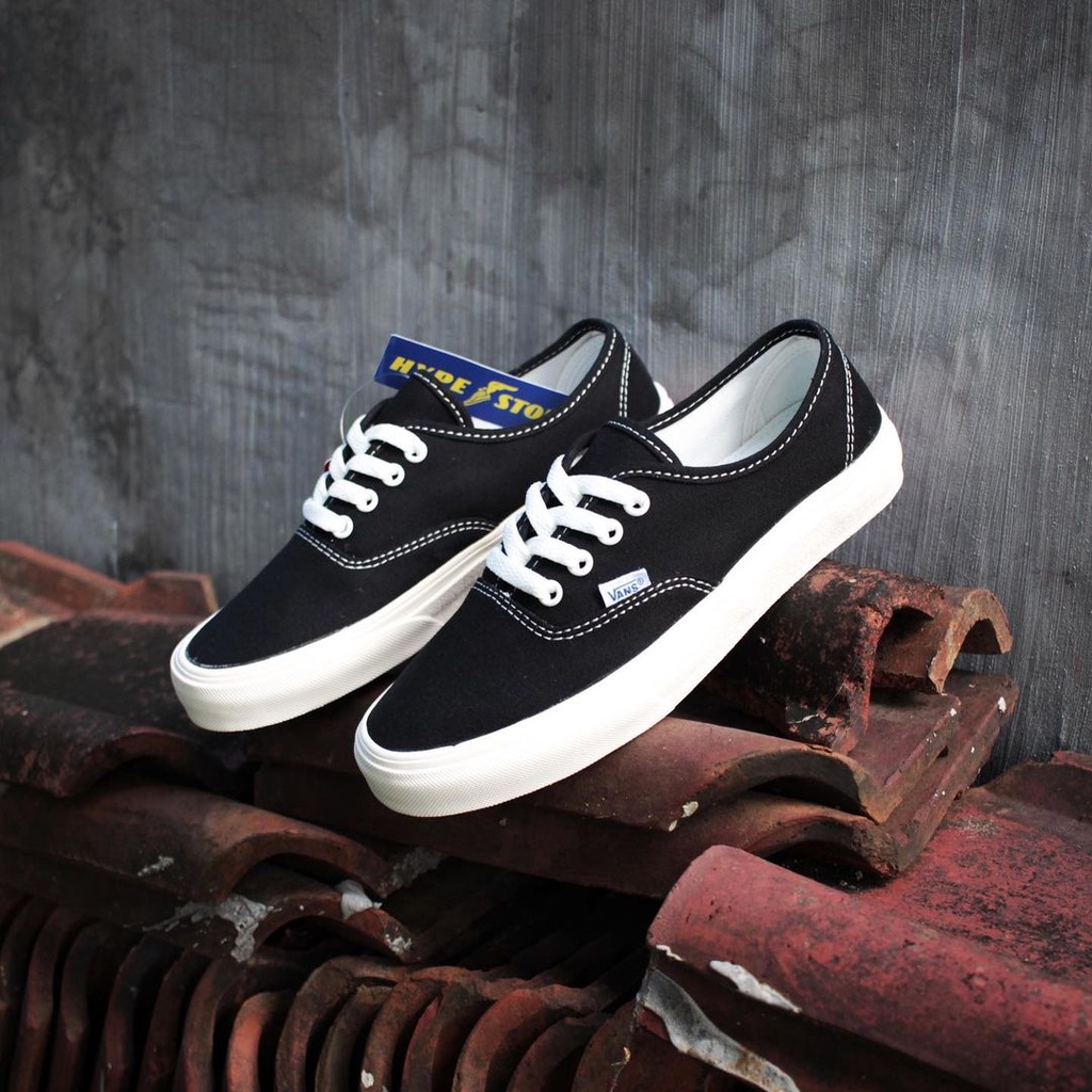 Vans Vault OG aut ntico LX negro blanco zapatos al por mayor