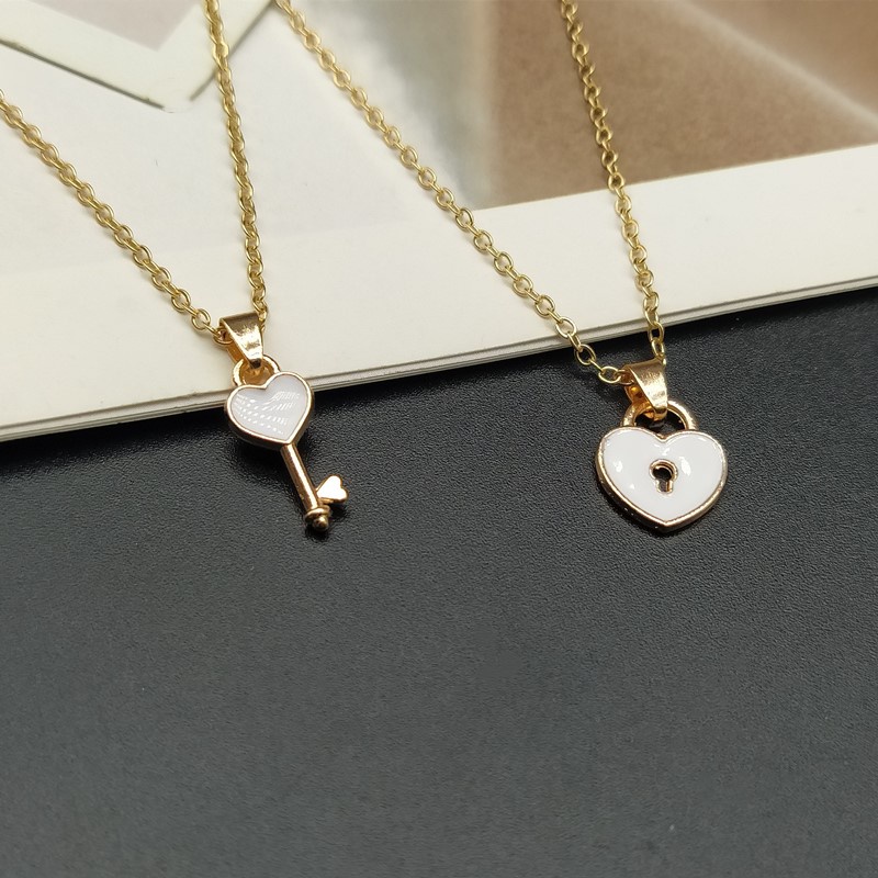 DOTEFFIL-collar Con Colgante Cuadrado/cerradura De Corazón De Plata De Ley 925 Con Logotipo Original, Cadena De 16-30 Pulgadas Para Compromiso De Boda / Joyería Fina
