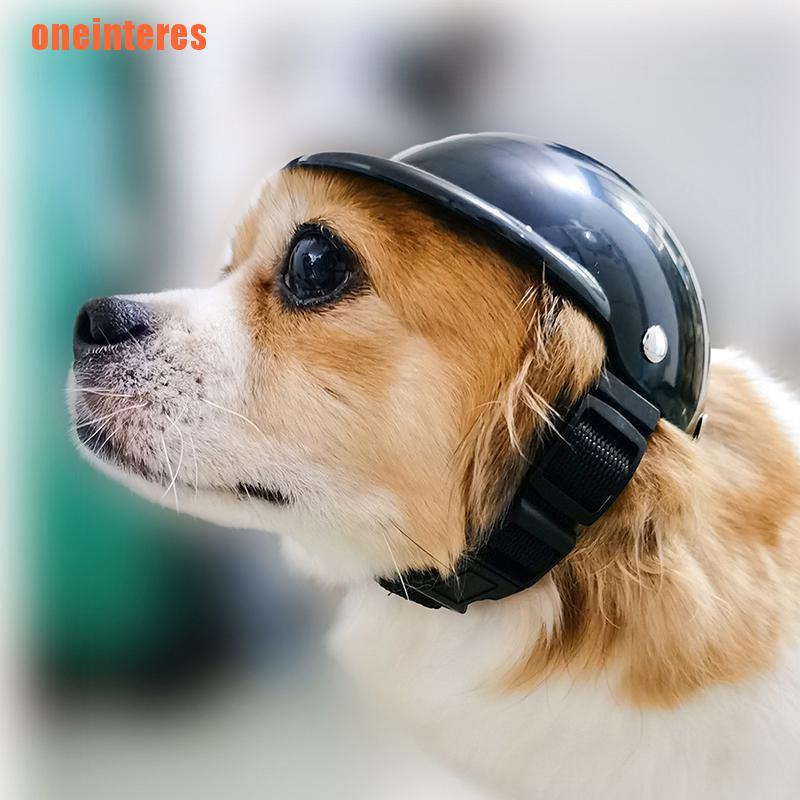 eres] casco de perro gato sombrero de seguridad al aire libre de la  motocicleta casco de bicicleta gorra suministros para mascotas