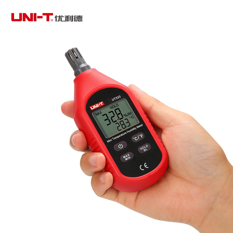 Medidor portátil de temperatura y humedad UT333 UNI-T