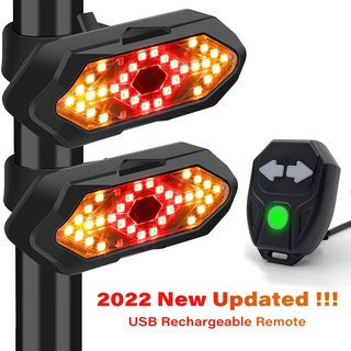 LUZ LED PARA BICICLETA DELANTERA O TRASERA RECARGABLE USB MOTOS Y BICICLETAS