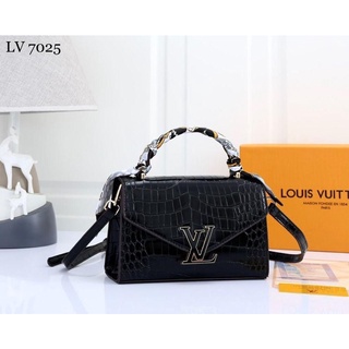 Bolso de mujer LV Louis Vuitton Top Handle Bag Set Box 7025 Croco
