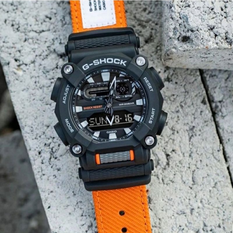 Reloj casio g shock naranja new arrivals