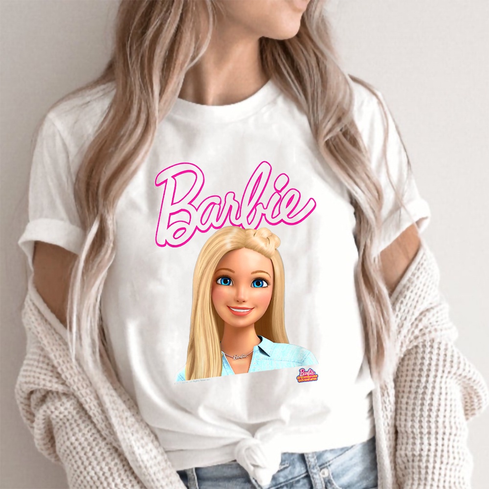 Camiseta Grafica Camiseta Barbie Mujer Camiseta Gráfica De La
