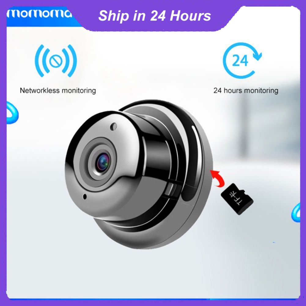 Mini Cámara Espía Inalámbrica - 1080P, 12MP, Detección De Movimiento, Visión Nocturna, Sin Internet, Hasta 32 GB TF