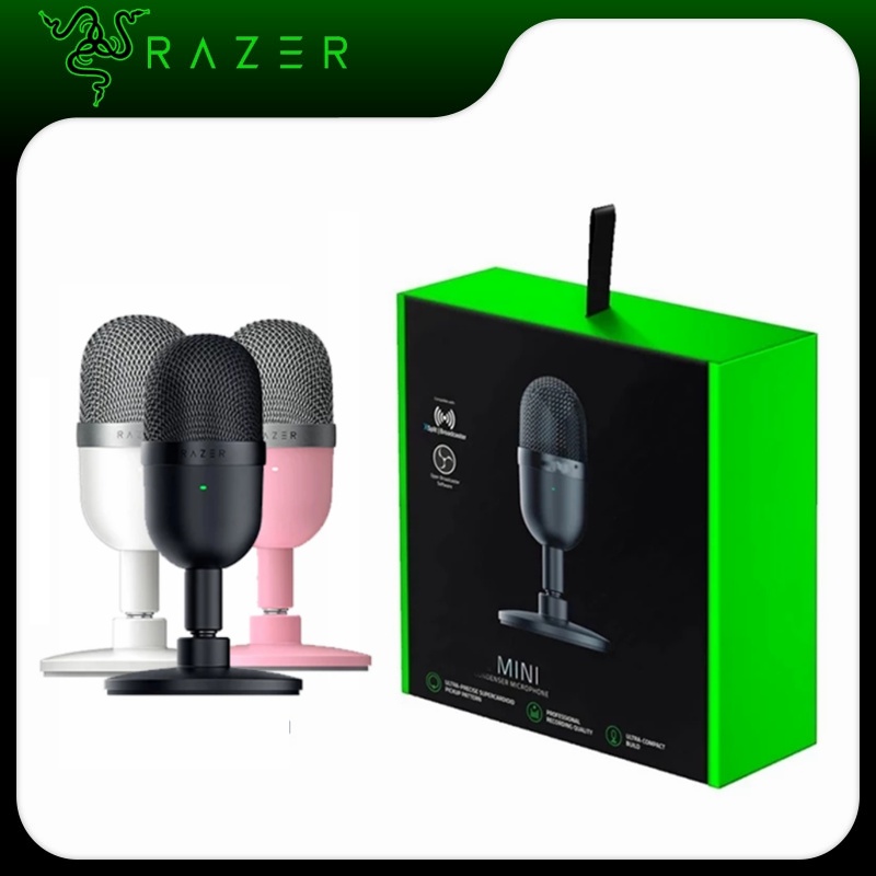 Razer Seiren Magic Sound Kraken Mini Micr fono USB Gaming Live