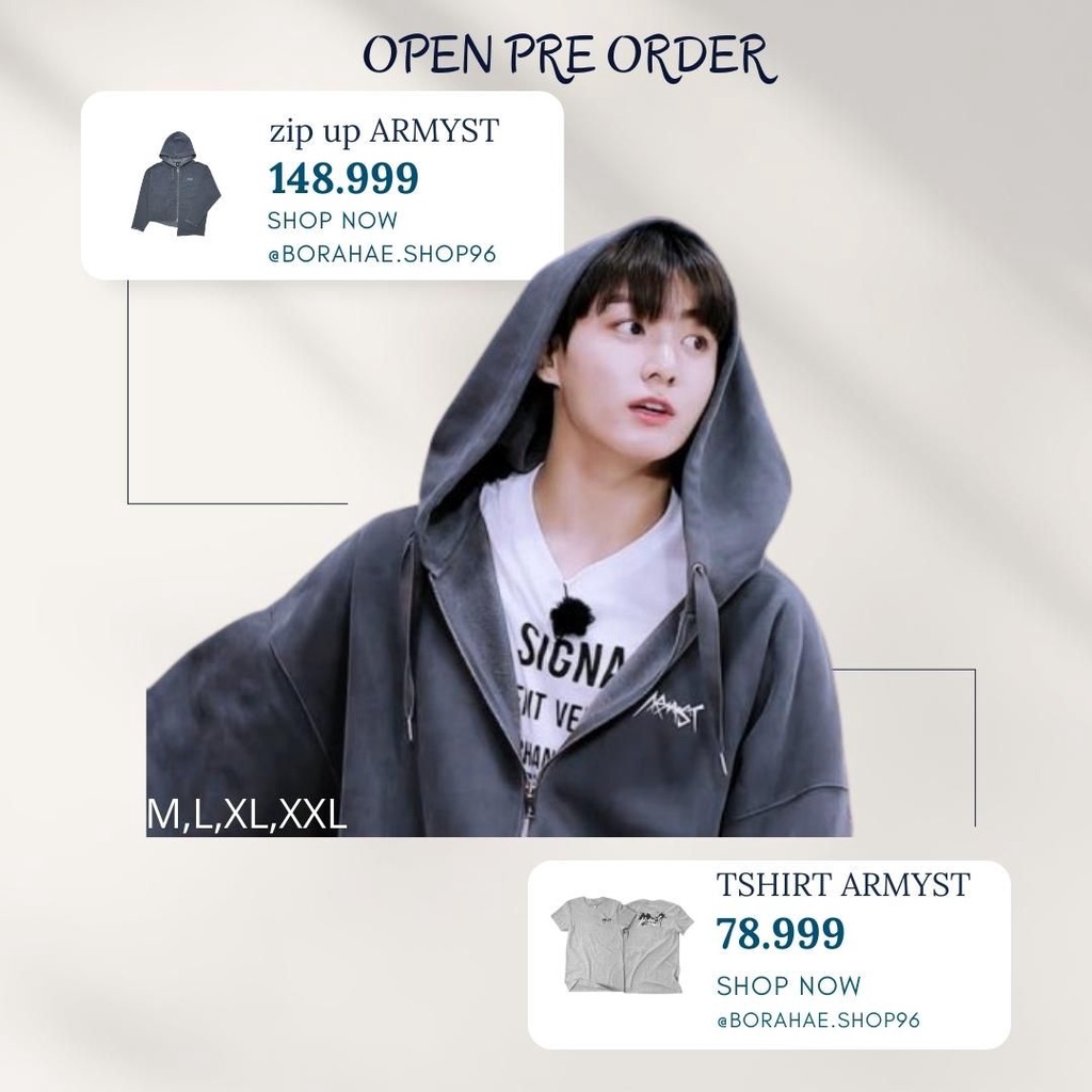 Bergantín dólar estadounidense Reunir Bts JUNGKOOK ZIP UP WEVERSE chaqueta con capucha no oficial | Shopee  Colombia