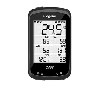 Computadora de Bicicleta Magene C406 con Soporte GPS a Prueba de Agua  Computadora de Bicicleta Monitor de Bicicleta de Carretera Inteligente  inalámbrico Pantalla LCD de 2.5  : : Deportes y aire libre