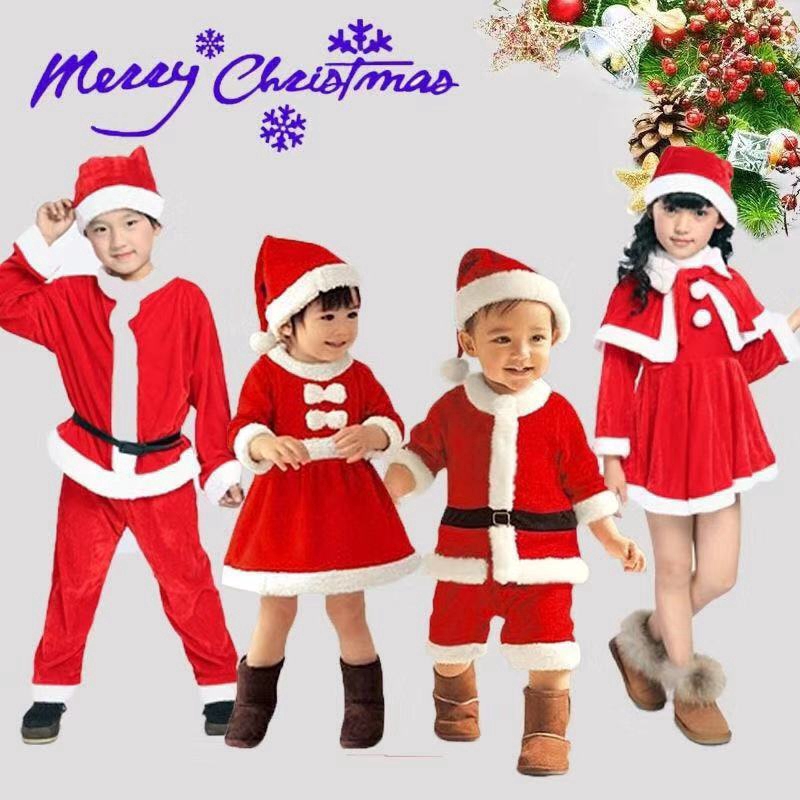 Trajes para niños de santa claus sale