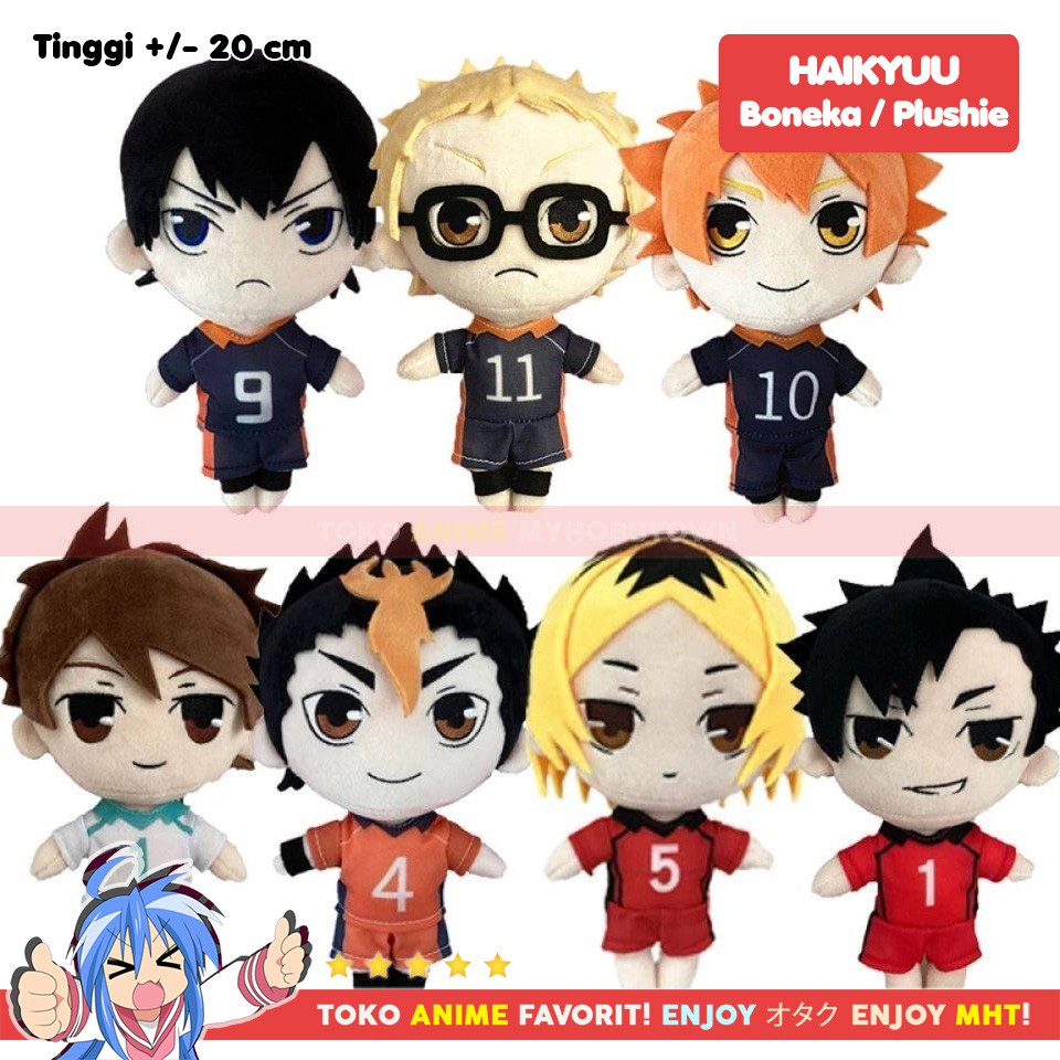 Peluche Haikyuu !! - Hinata, Kuroo, Kageyama Ou Kenma - Figurine Douce 20 Cm - Pendentif De Sac Ou Décoration - Cadeau Fan