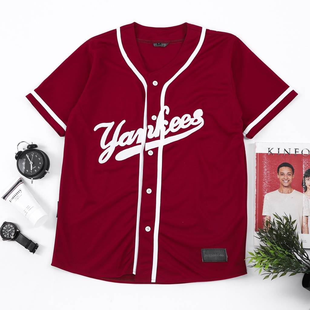 Green yankees baseball Jersey hombres y mujeres