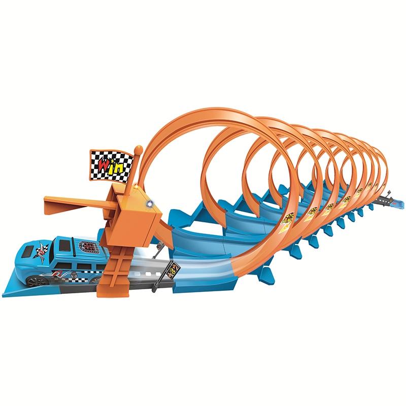 Entrega En 24 Horas111pcs Hot Wheels Sistema De Construccion De Pistas De Carreras Crate Pull Back Coches Slot Car Gravity Zero Track Set Juguetes