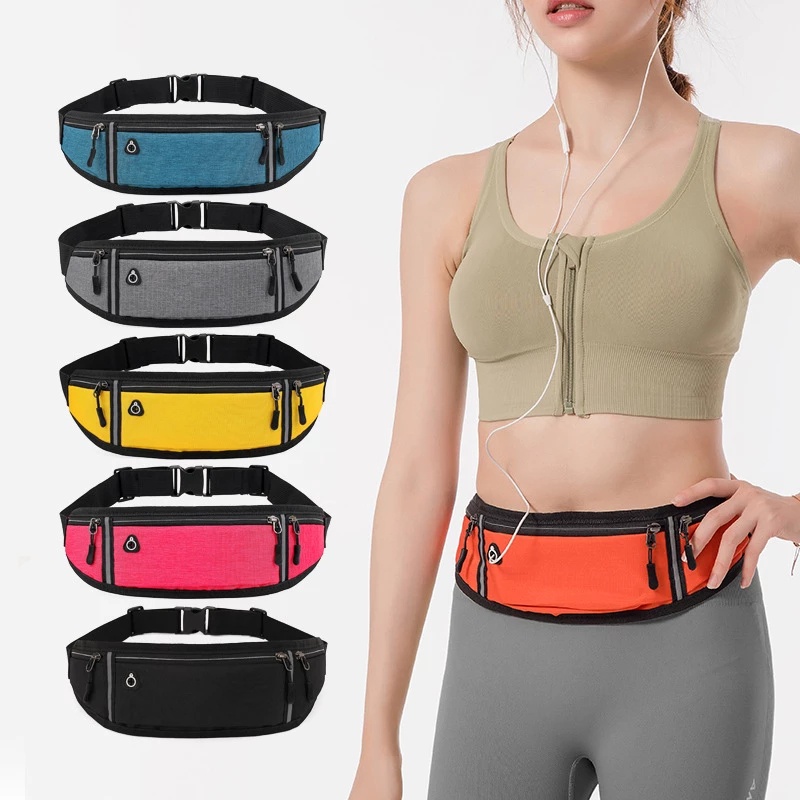 Riñonera Deportiva para Correr Mujer, Bolso Portátil para Gimnasio