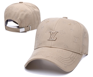 Lv Louisvuitton gorras De béisbol ajustable sombrero Hip Hop clásico  Etiqueta De Metal logo Moda unisex hombre y mujer