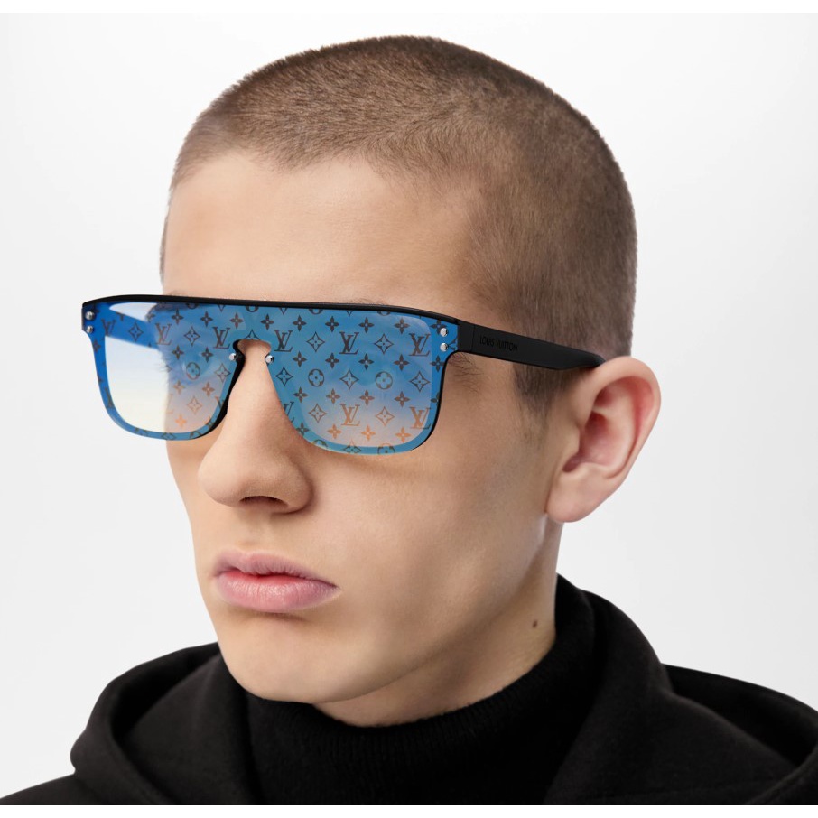 Gafas De Sol De Lujo Con Estampado De Marcas De Agua LV WAIMEA Moda Clásica  Retro Plana Top Hombres Gao Jiahui unisex