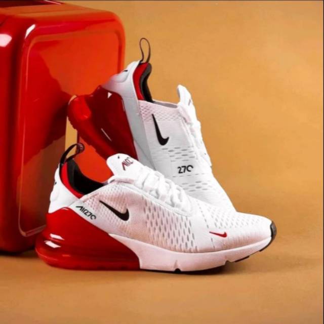 Nike 270 discount rojo con blanco