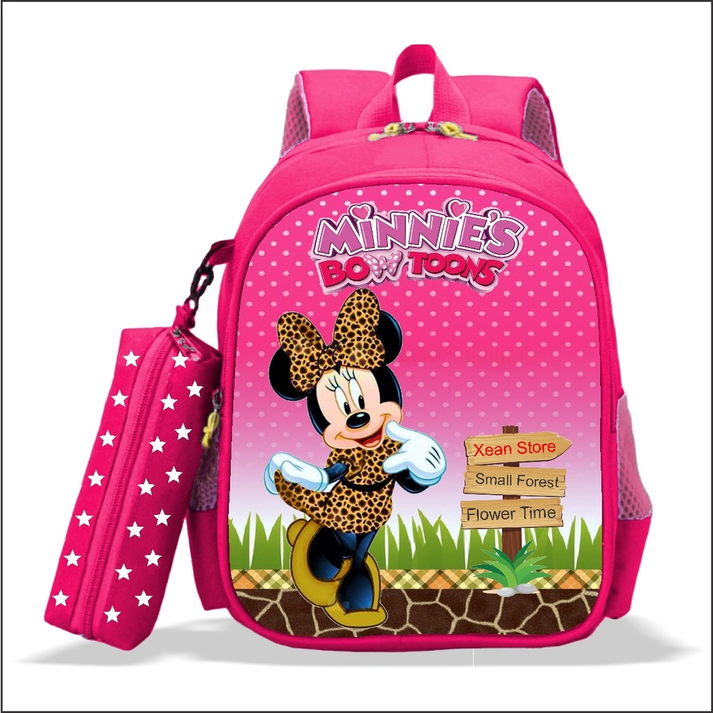 Mochila infantil con personaje Minnie 