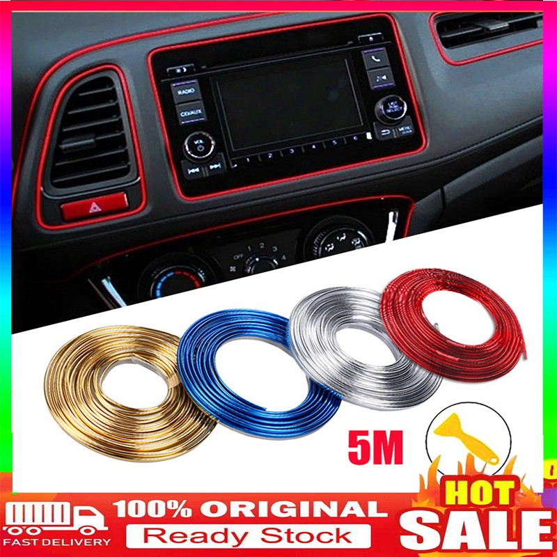 Cubierta decorativa para Interior de coche, pegatinas embellecedoras