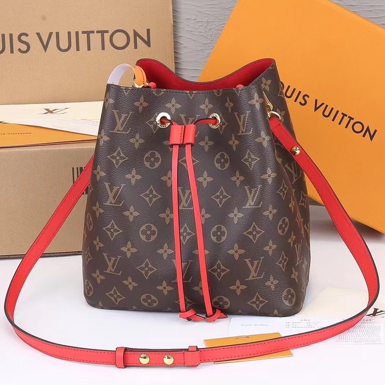 Bolsos Louis Vuitton Originales Y Auténticos , LV Nuevas Bolsas Para Mujer  NéoNoé bucket bag , Bolso De Cubo Hombro
