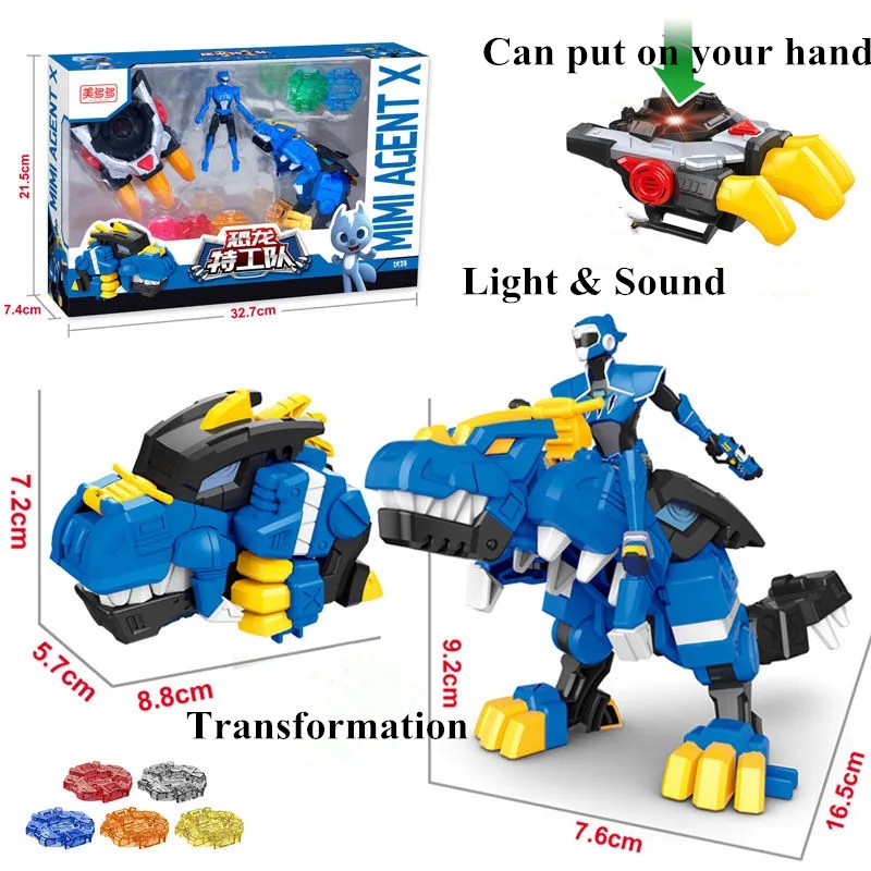 MINI Fuerza Agente X Transformers Lucy Volt Sammy Max Juguete Para ...