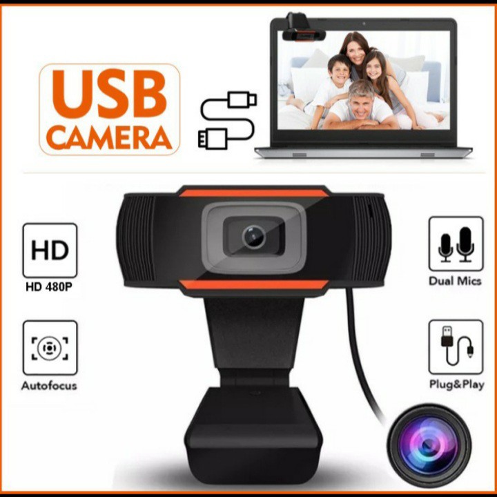 Hd 720P Autofocus Webcam Webcam micr fono incorporado c mara web