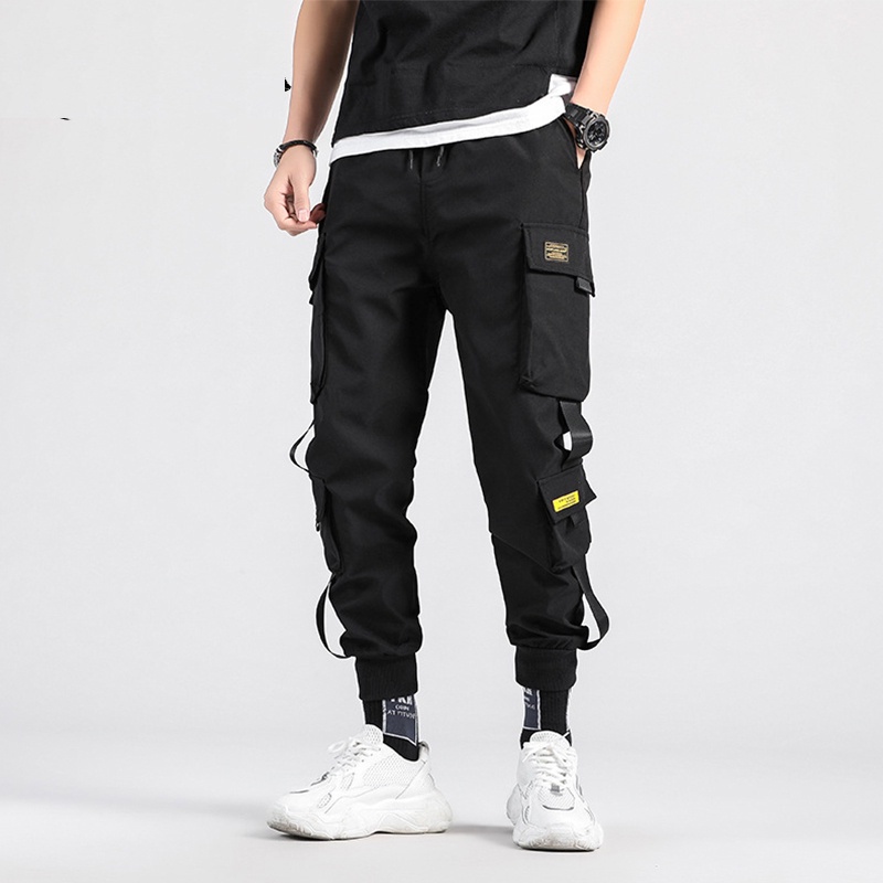 Mujeres Pantalones Joggers Carga Casuales Bolsillos Overoles