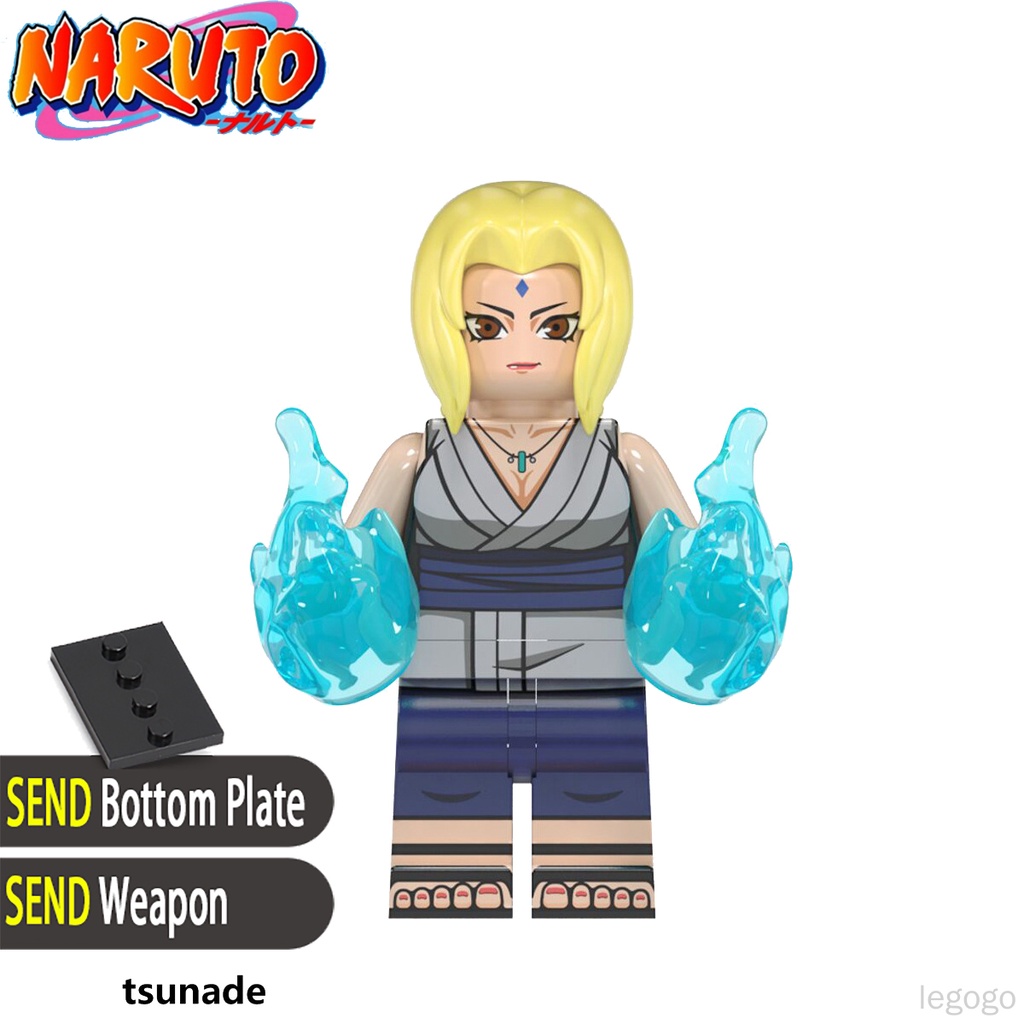 Compre 1/6 pçs dos desenhos animados série ninja minifiguras naruto uzumaki  crianças montado bloco de construção boneca brinquedos para crianças  educacional