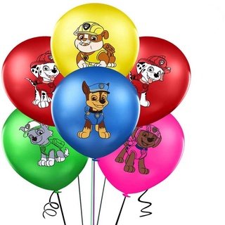 Juego de globos de la patrulla canina para fiesta de cumpleaños
