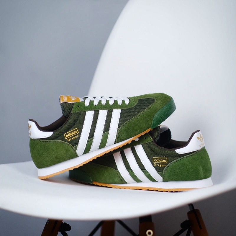 Zapatillas originales Adidas Dragon Green White