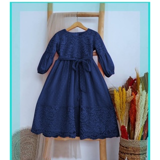 Moda infantil 2022 vestidos infantiles batas para ni as ropa para ni as hay 3 5 tama os para 3 5 7 y 8 10 a os Material brocado importado