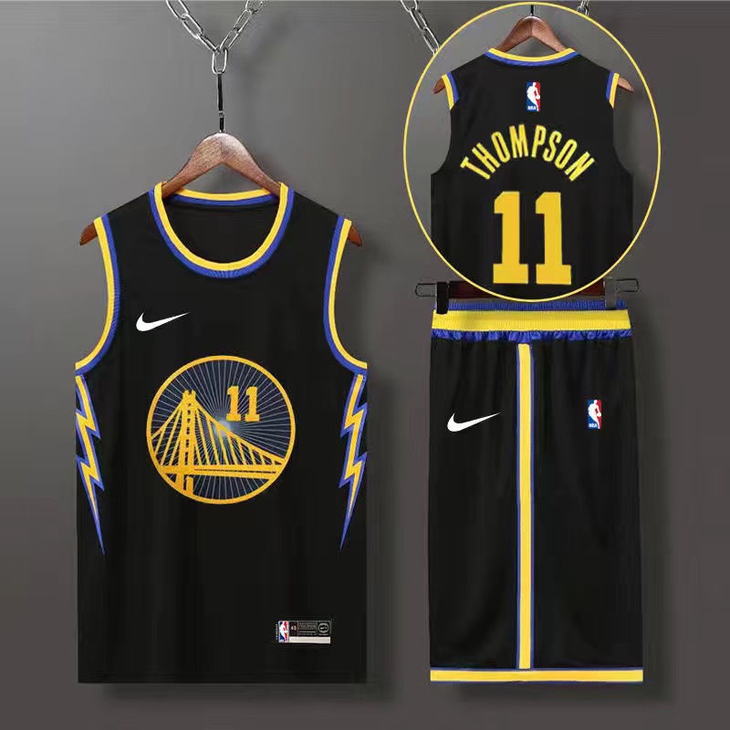2022 Nueva NBA jersey Golden State Warriors 30 Curry black city edition 75th basketball Shopee Colombia