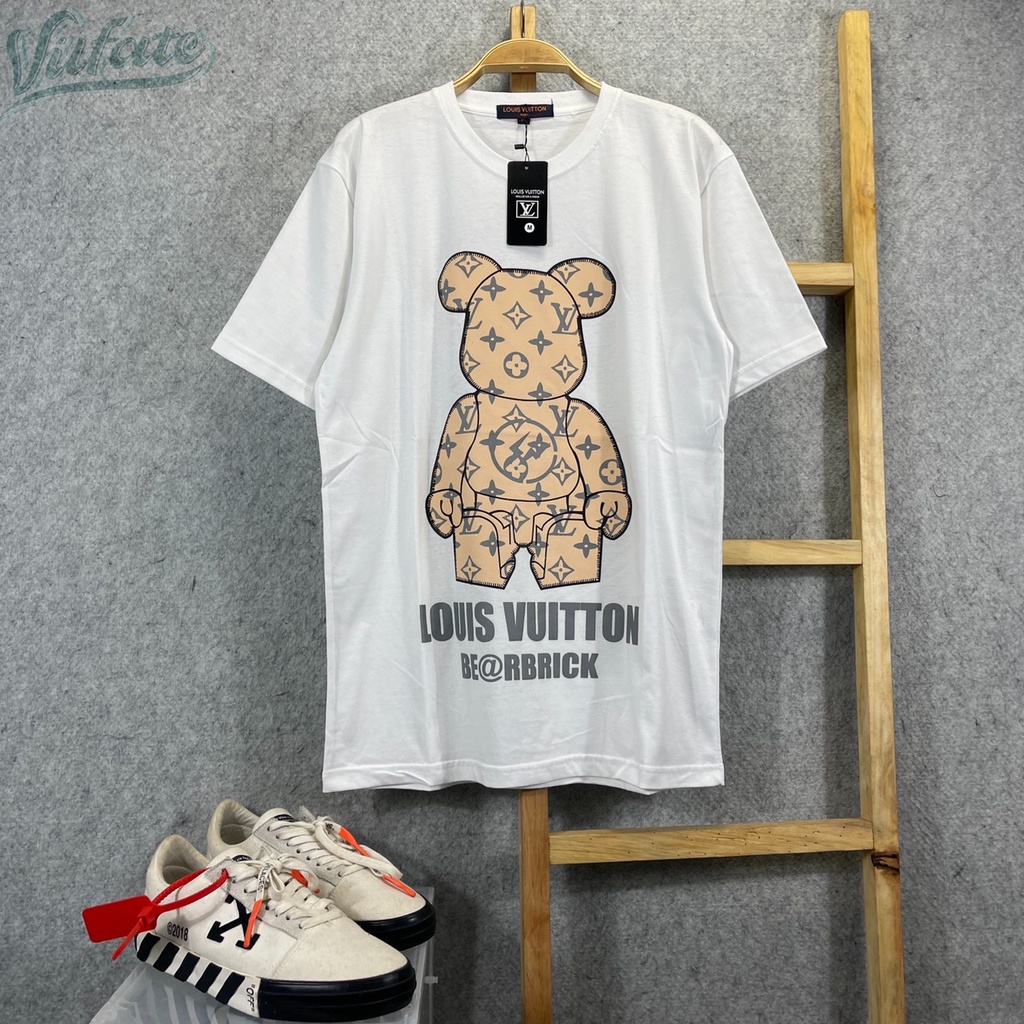 Louis Vuitton LV camiseta blanca de calidad Premium