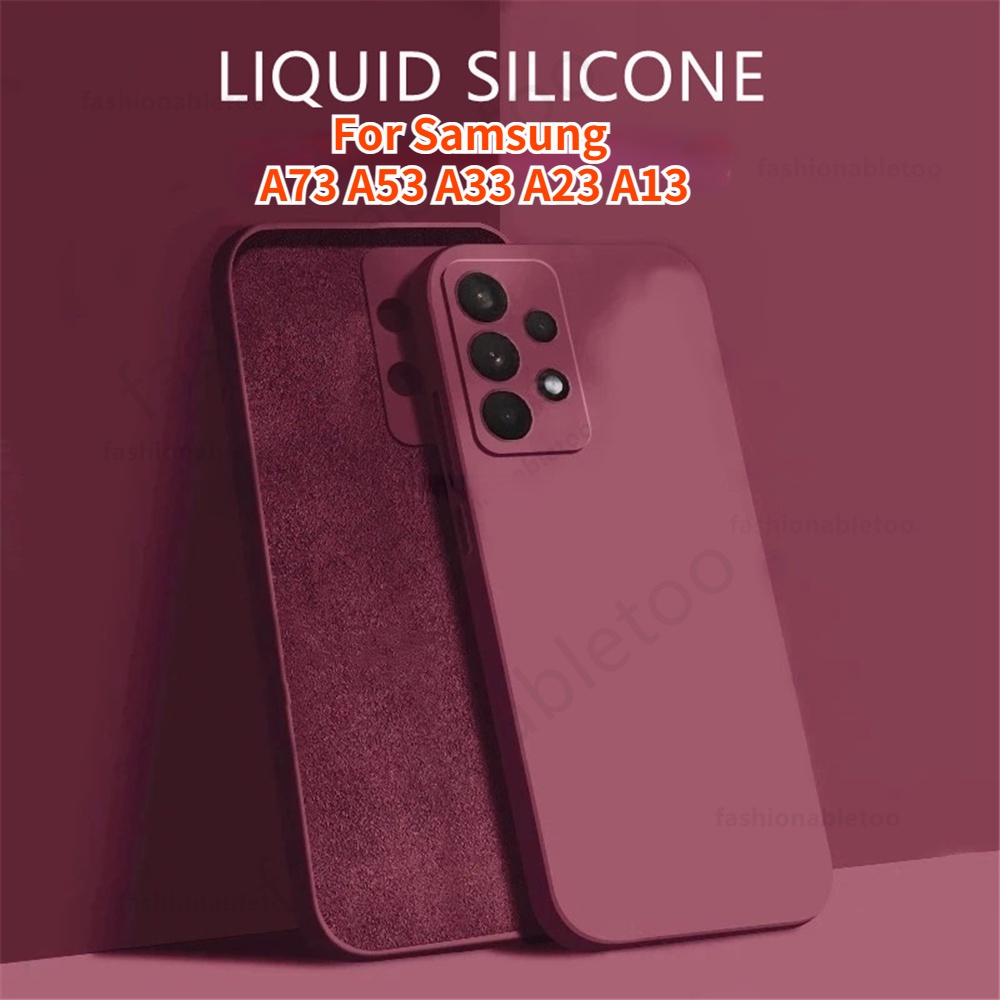 Funda Original De Silicona Líquida Para Samsung Galaxy A53 5G/A33