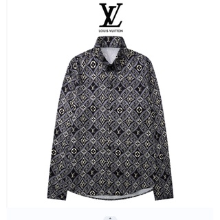 2023 Nueva Entrega Inmediata Camisa Hombre Lou-is Vuitton Manga