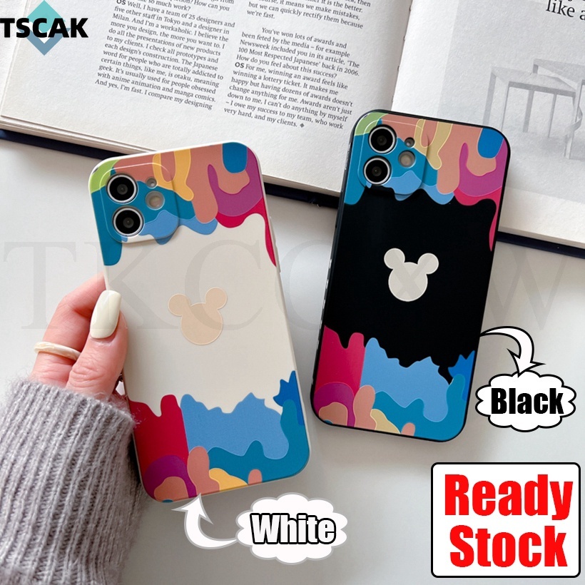 Funda Silicona Suave Arco Iris iPhone 10