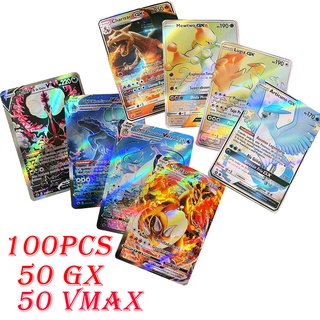 Cartas Pokemon En Español Carta Nueva Llegada VMAX Holográfico Brillante  Juego De Castellano Juguete De Los Niños