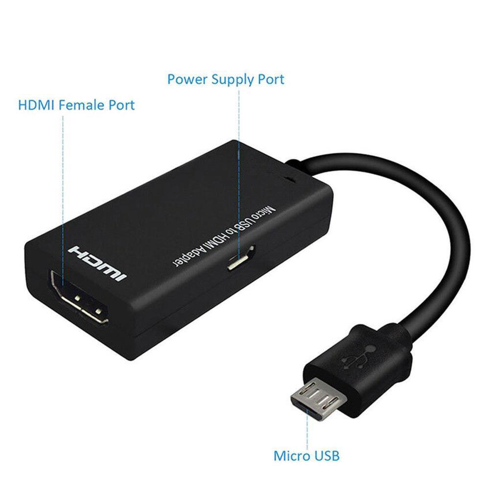 Telefonos Android Universal Mhl Micro Usb a Hdmi Cable 1080 P Hd Tv adaptador Shopee Colombia