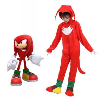Nuevo Sonic the Hedgehog Cosplay Disfraz Para Niños Niñas Con Bacpack